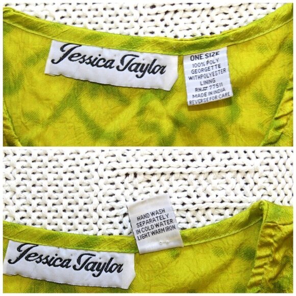 Jessica Taylor Women Maasai Tribal Pattern Kimono Sleeve Kaftan Dress One Size - Picture 7 of 9